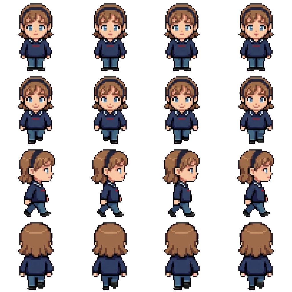 Beth movement sprite