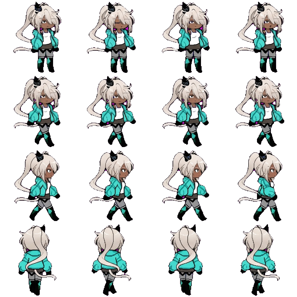 Vesper movement sprite