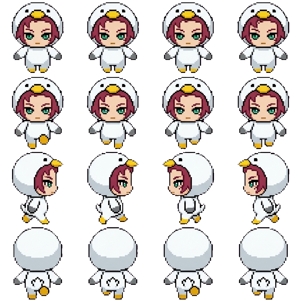 Seagull Sae movement sprite