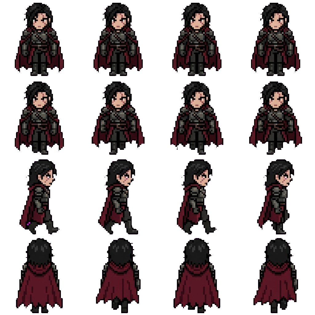 Blaze R.G. movement sprite