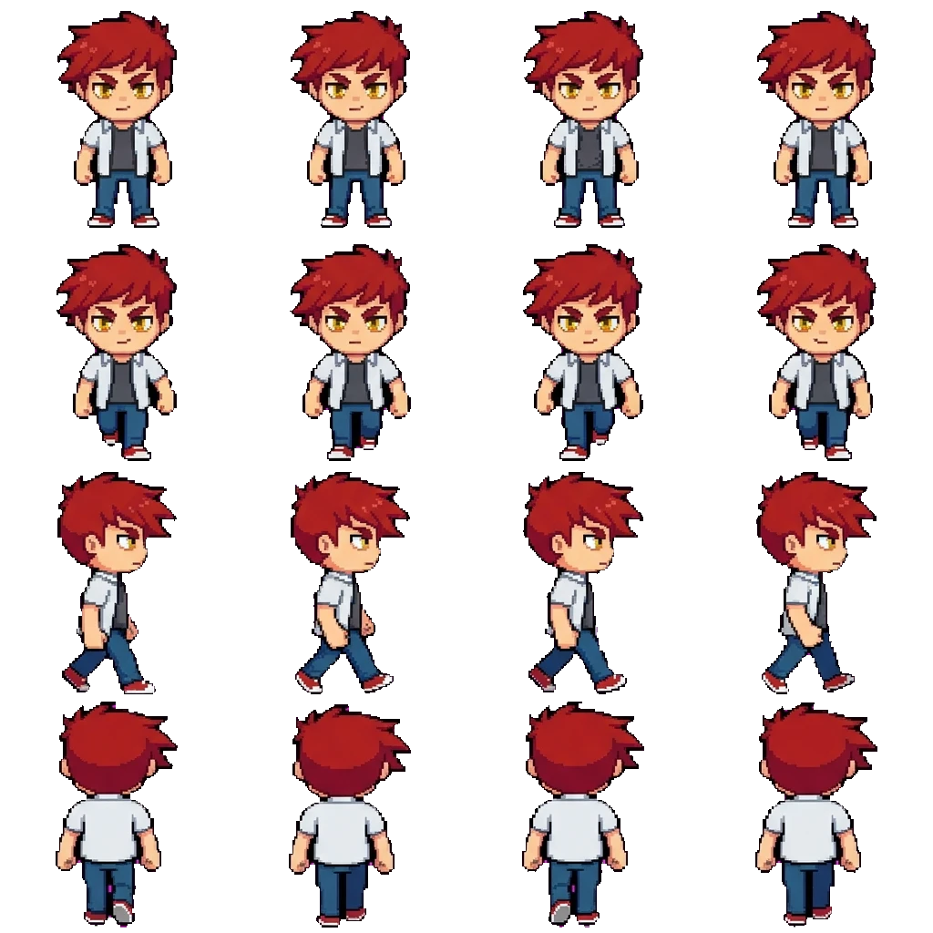 Fox movement sprite