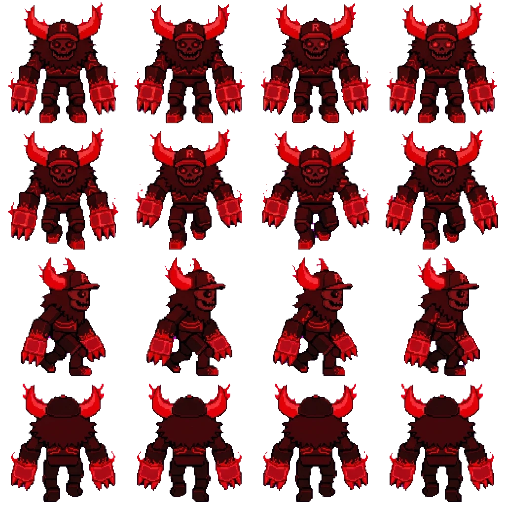 Guest 666 movement sprite