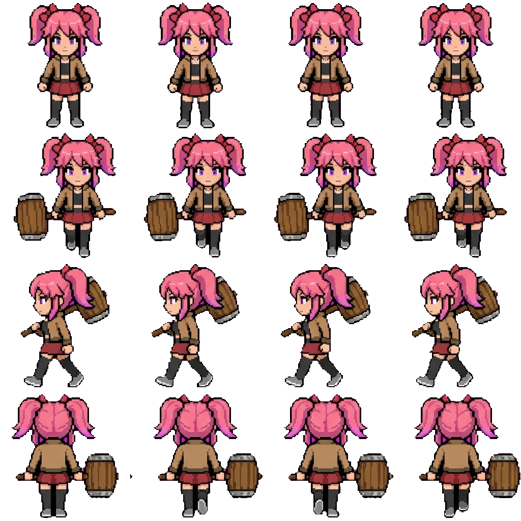 Saiko Bichitaru movement sprite