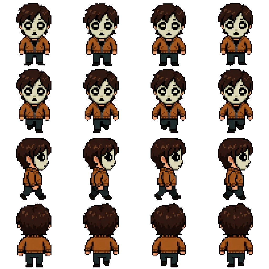 Masky movement sprite