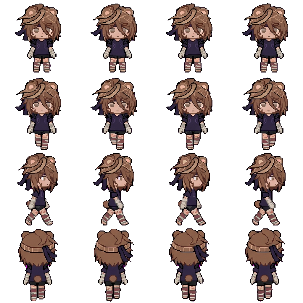 Bear movement sprite