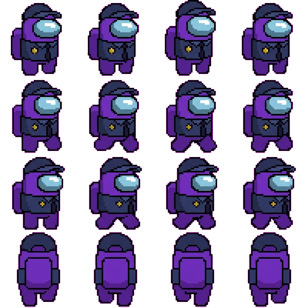 Purple movement sprite