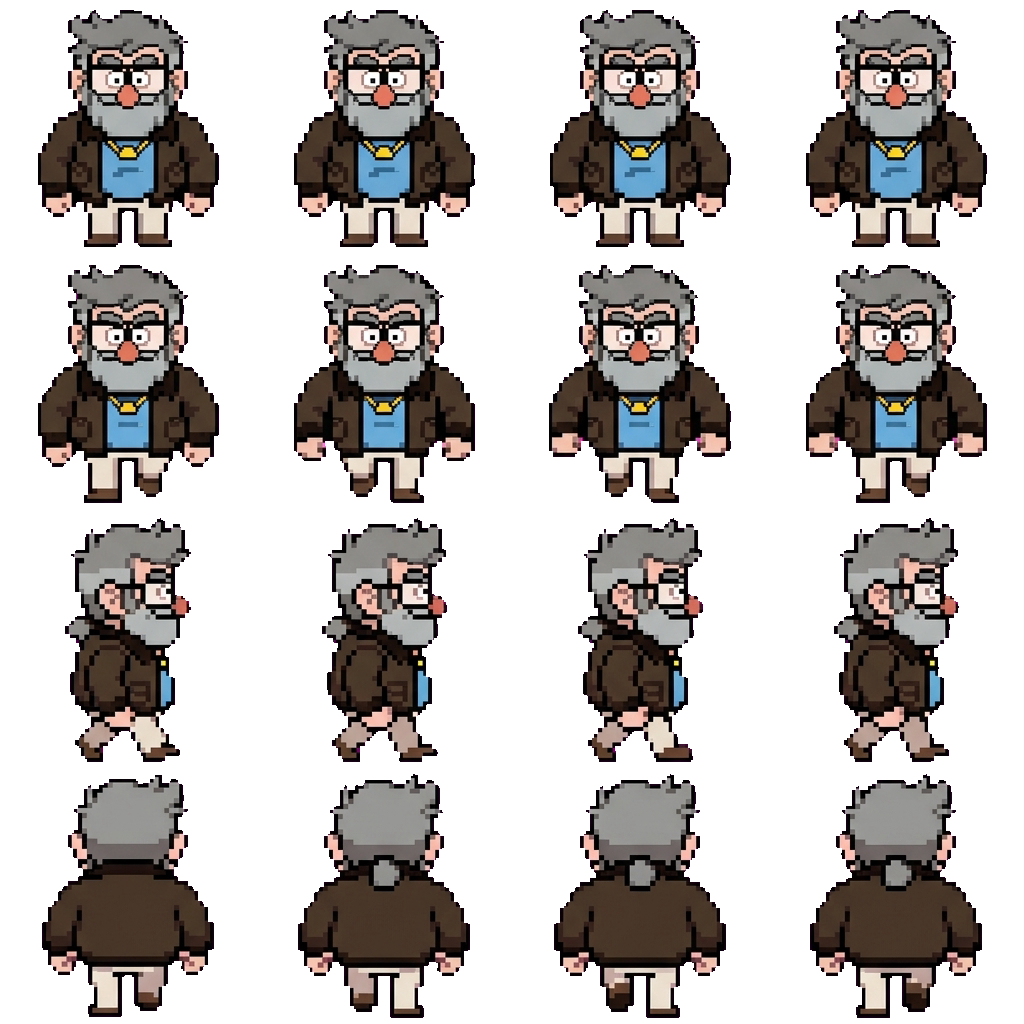 Stanley Pines movement sprite