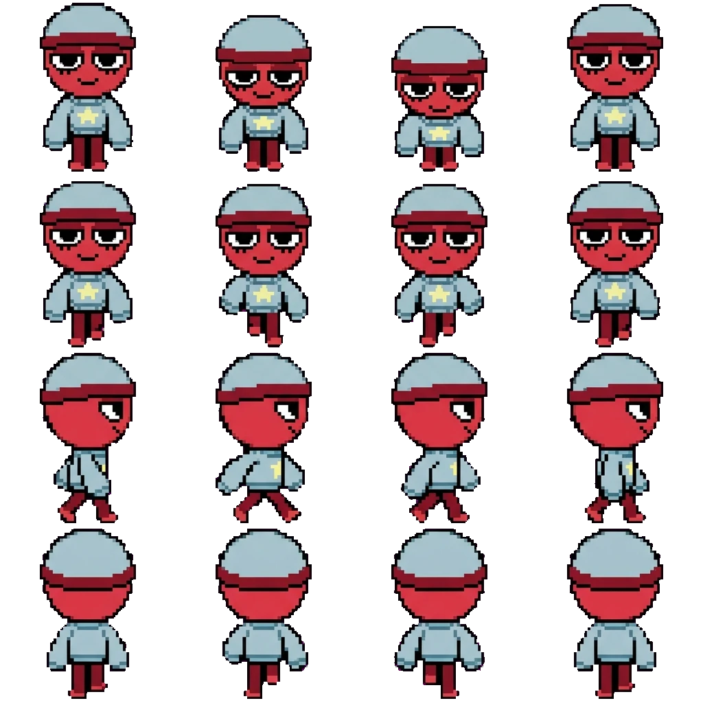 Gigi movement sprite