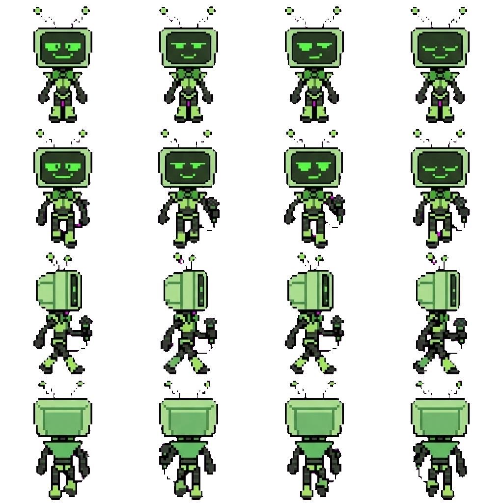 Vee movement sprite