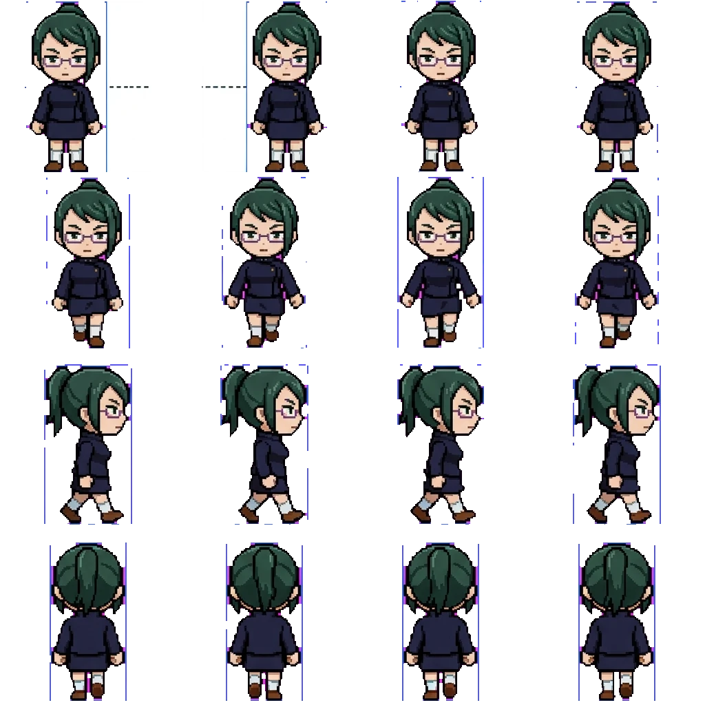 Maki movement sprite