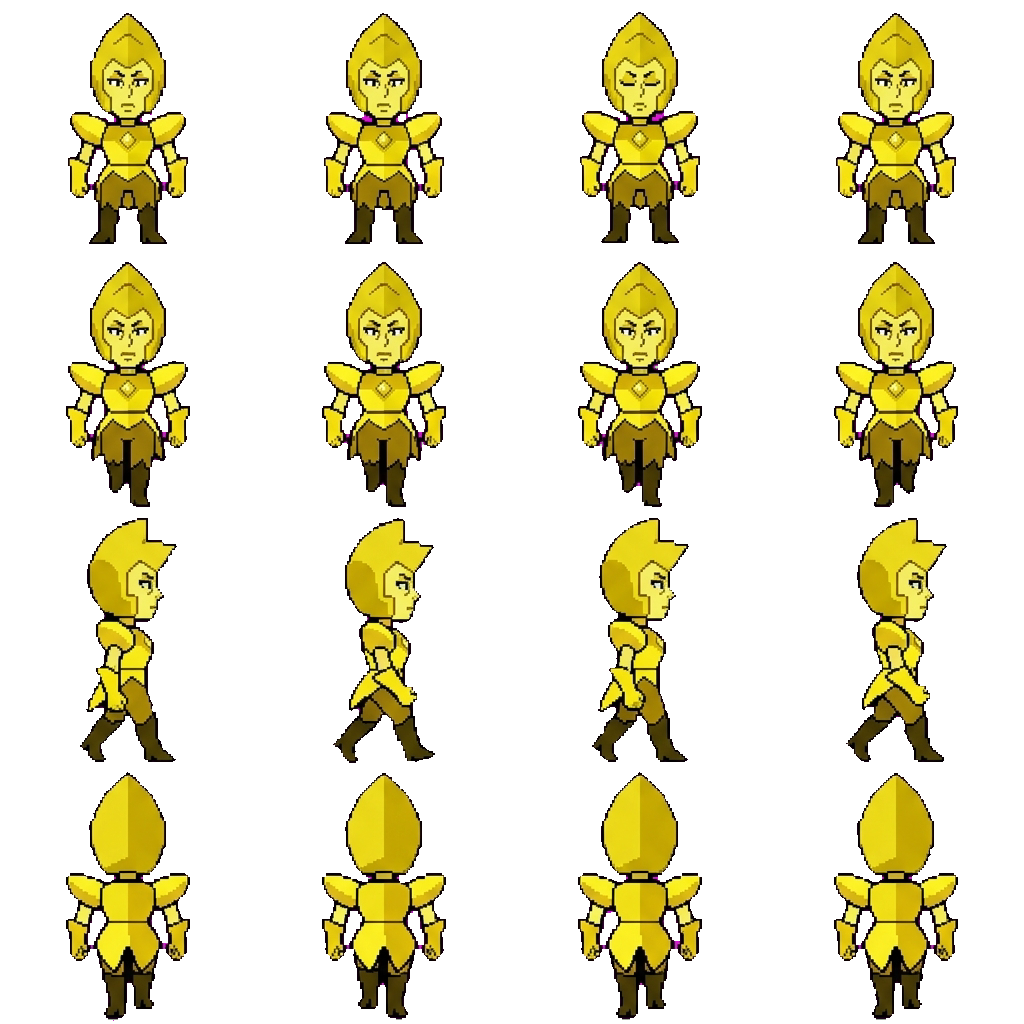 Yellow Diamond movement sprite