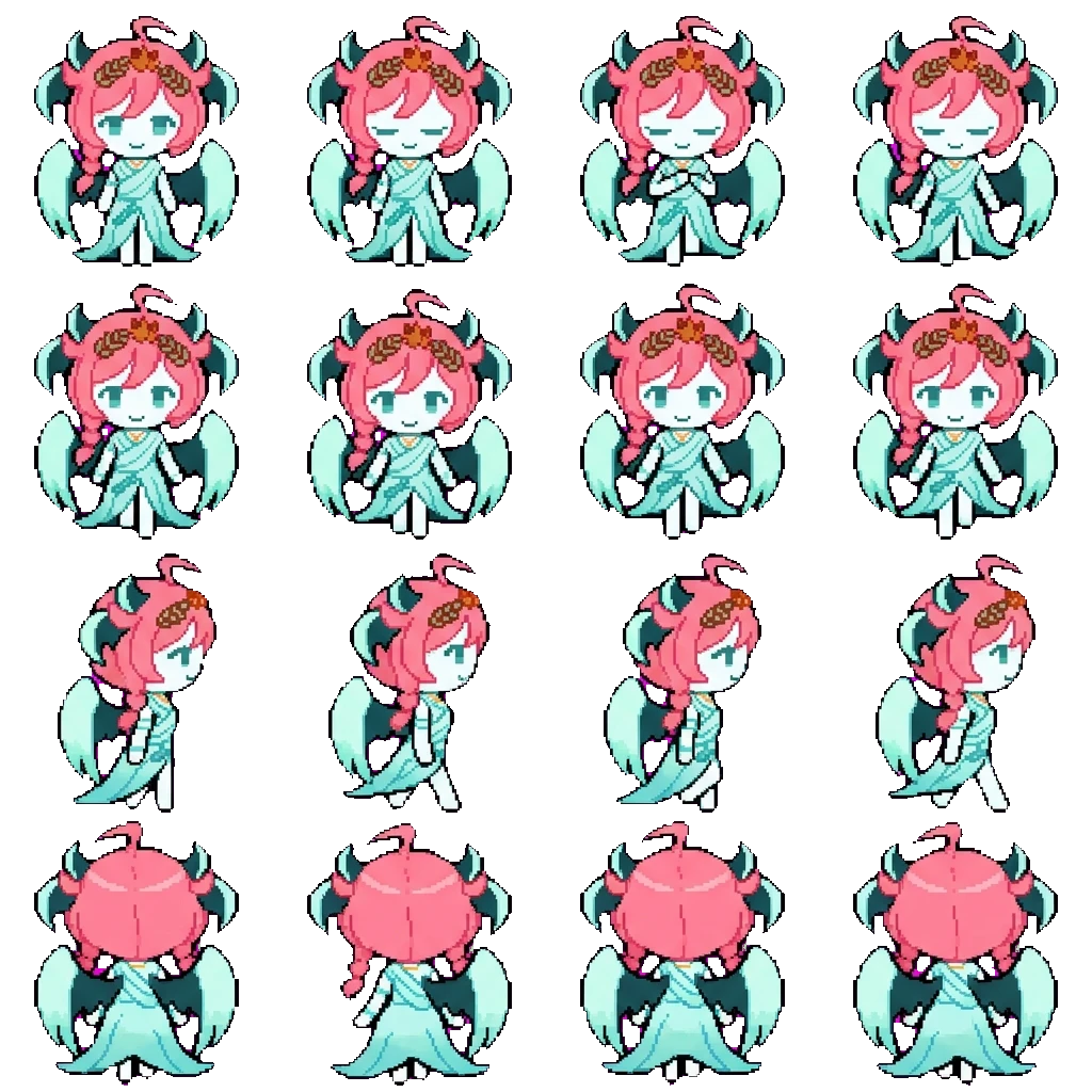 Starlight Petal movement sprite