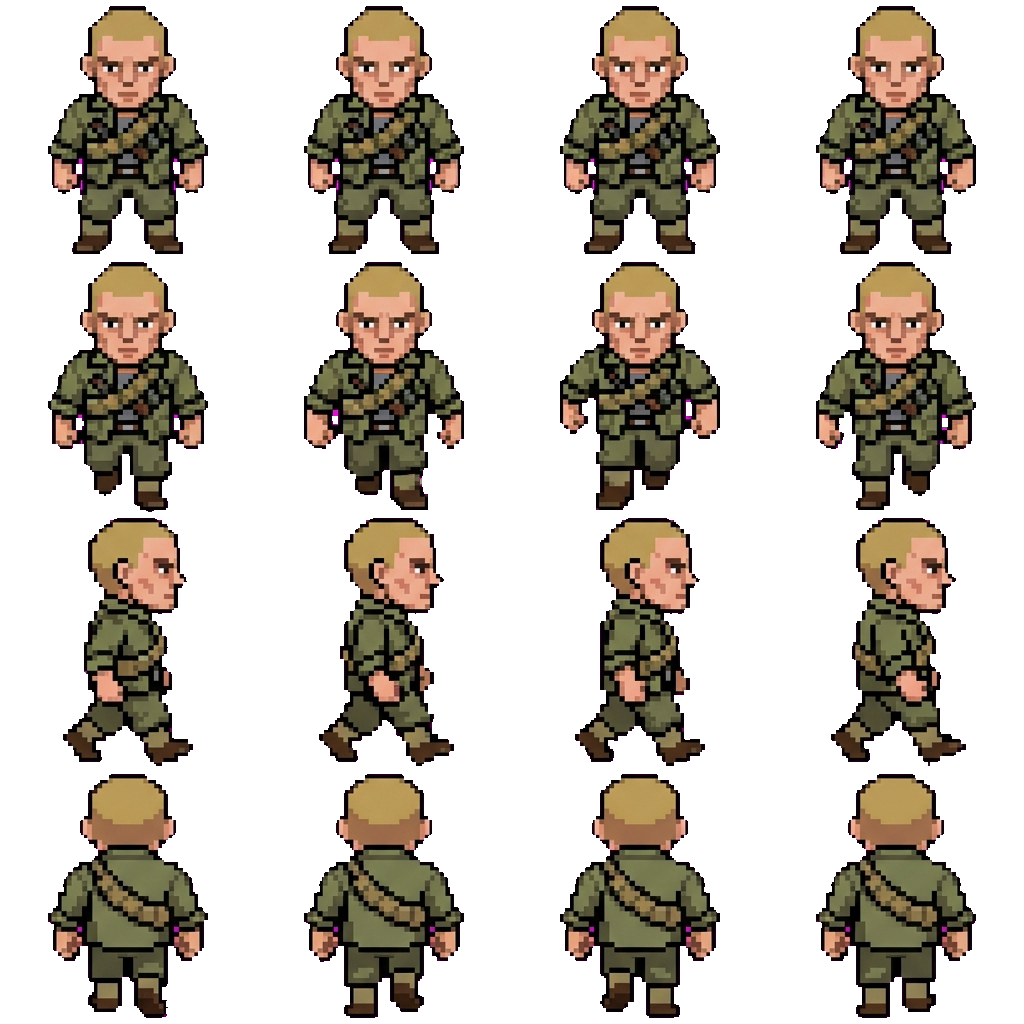 Tank Dempsey movement sprite