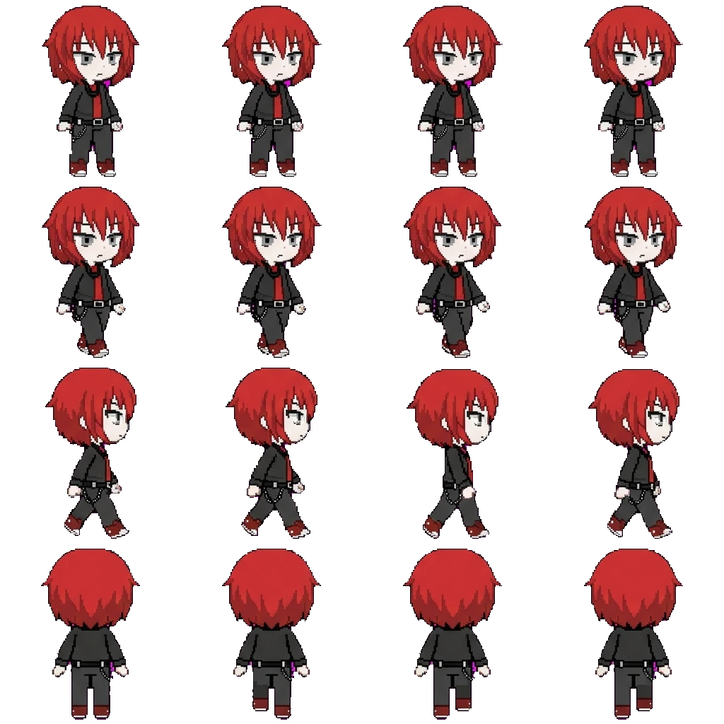 Castiel Veilmont movement sprite