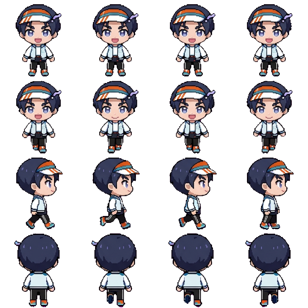 Nanase movement sprite