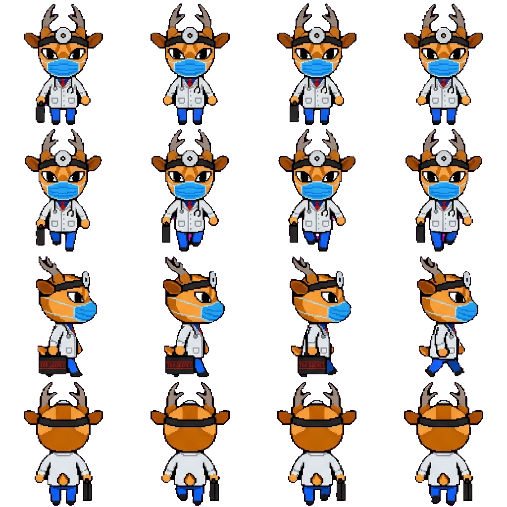 Dr harlow movement sprite