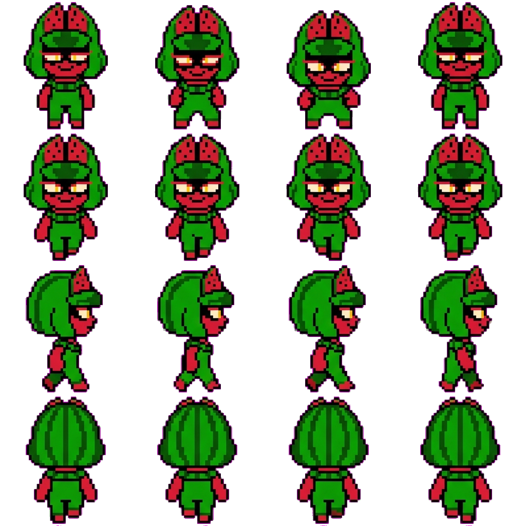 Suika movement sprite