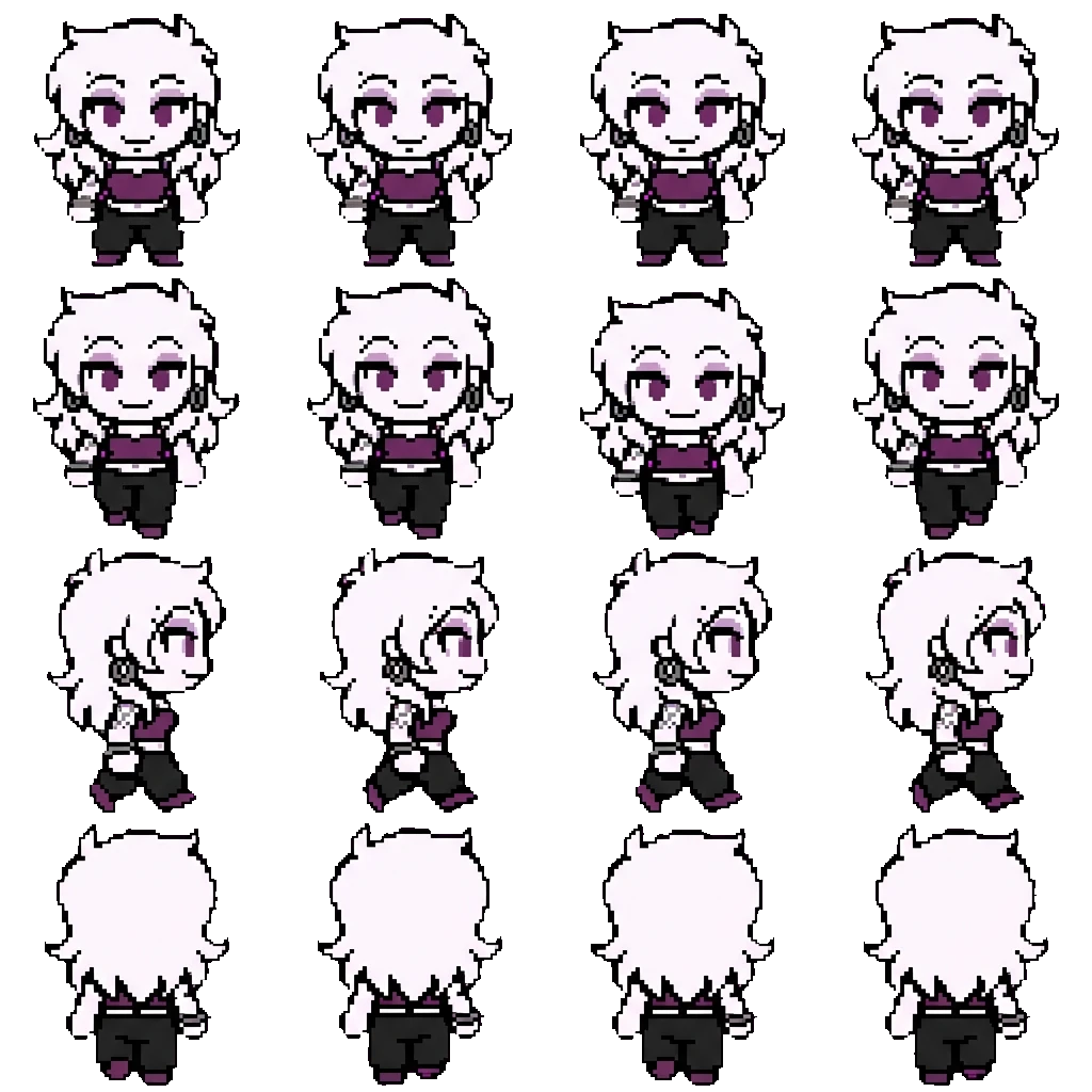 Lucy movement sprite
