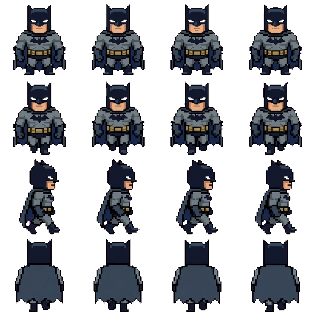 Batman movement sprite
