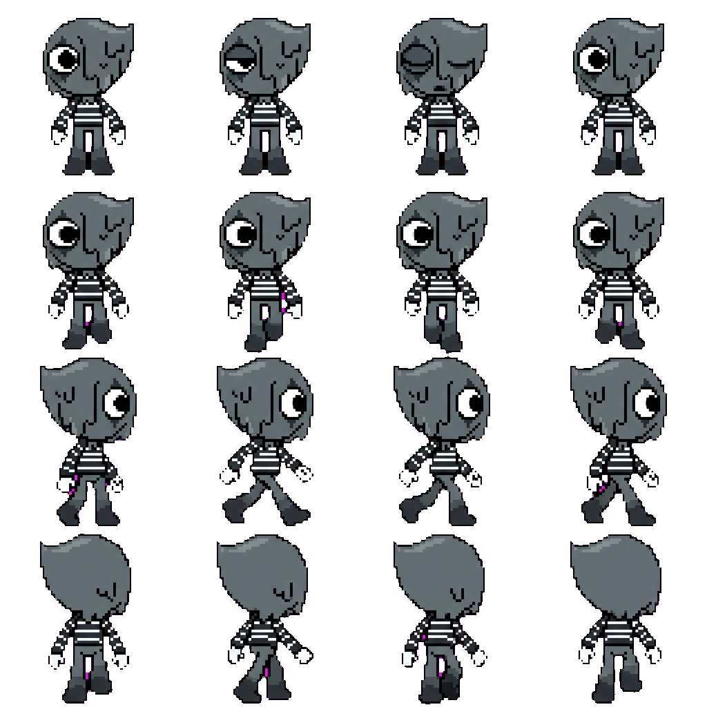 Blot movement sprite