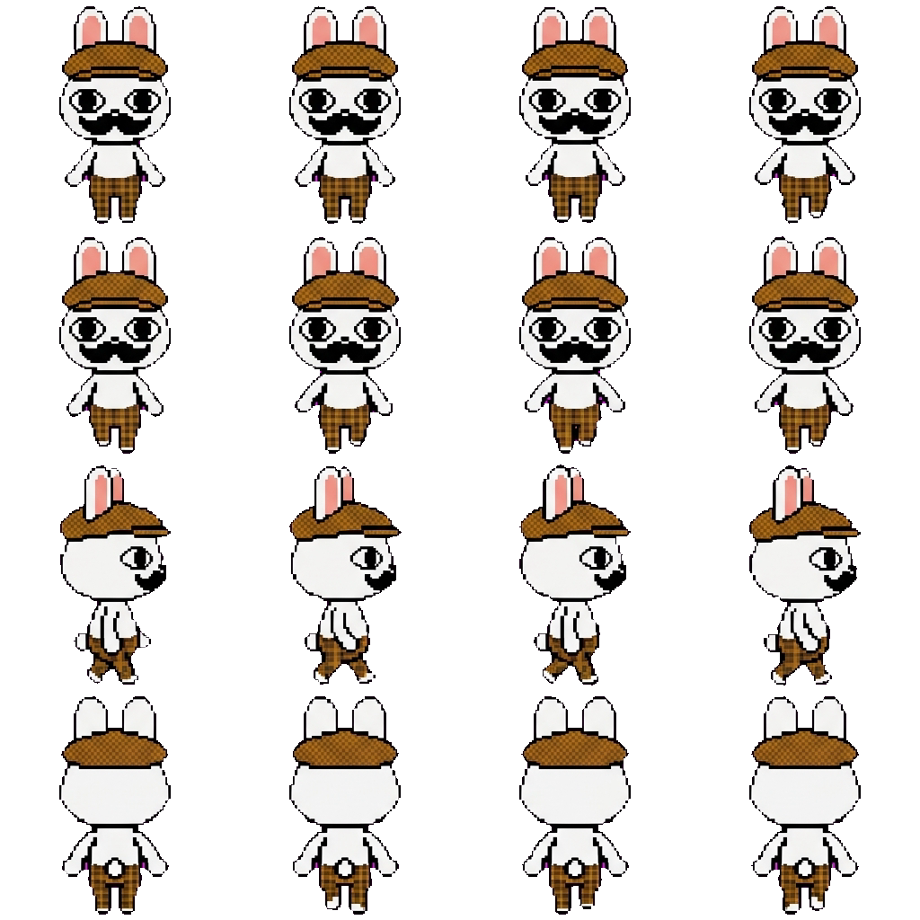 Barney movement sprite