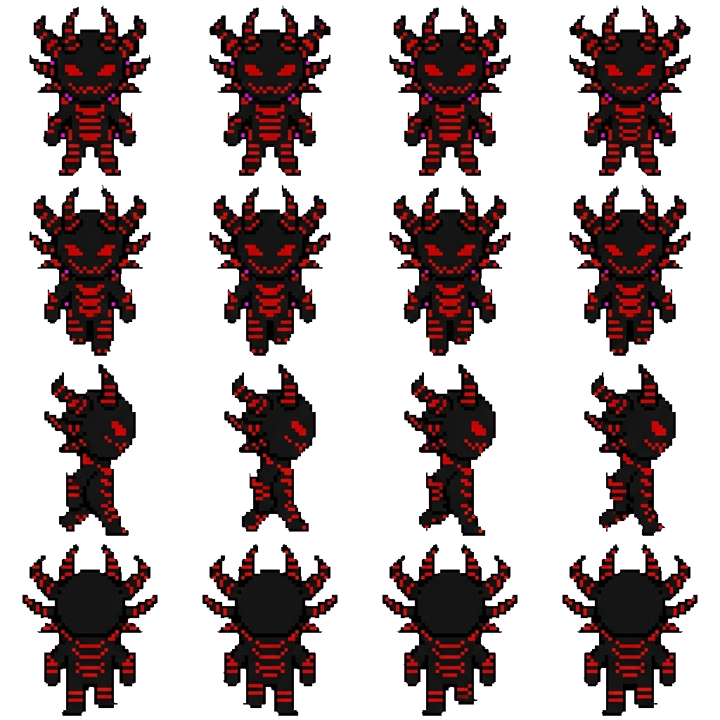 Zalgo movement sprite