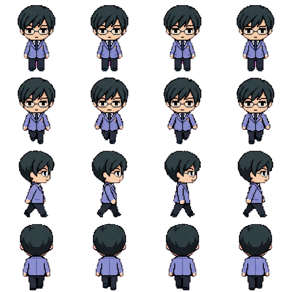 Kyoya movement sprite