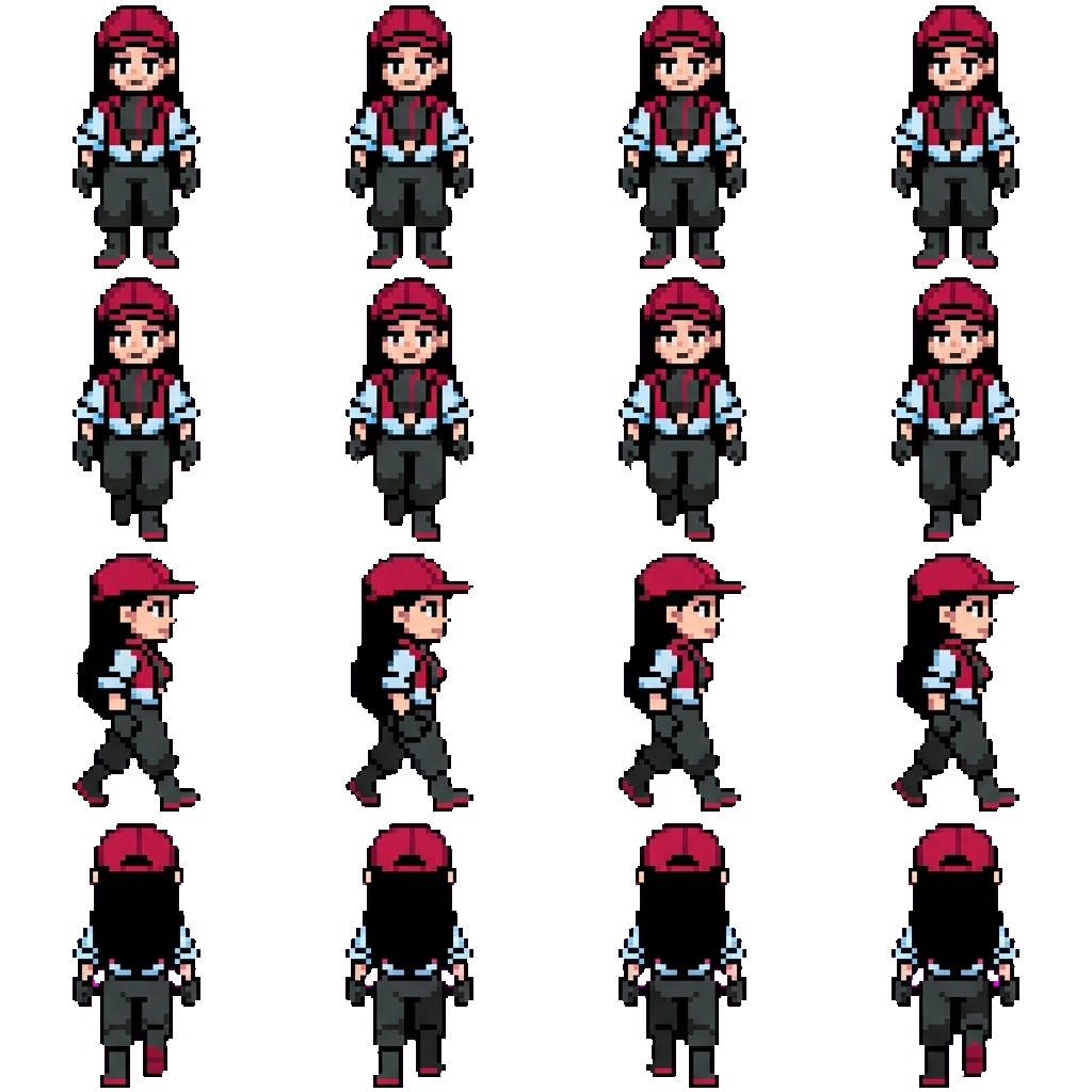 Yi xi movement sprite