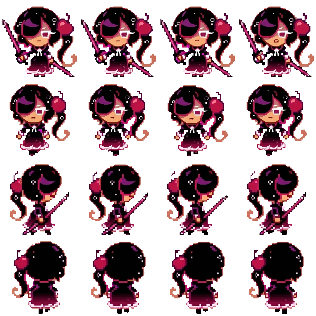 Cherry Cola Cookie movement sprite