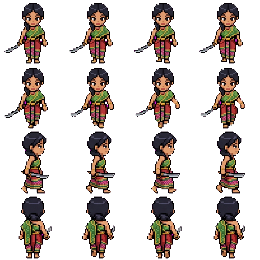 Burong Sukapat movement sprite