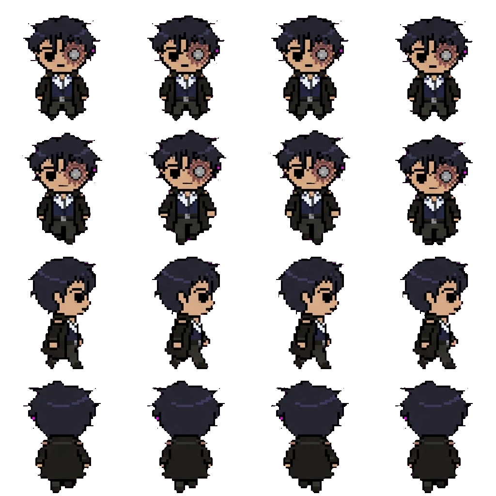 Akio movement sprite