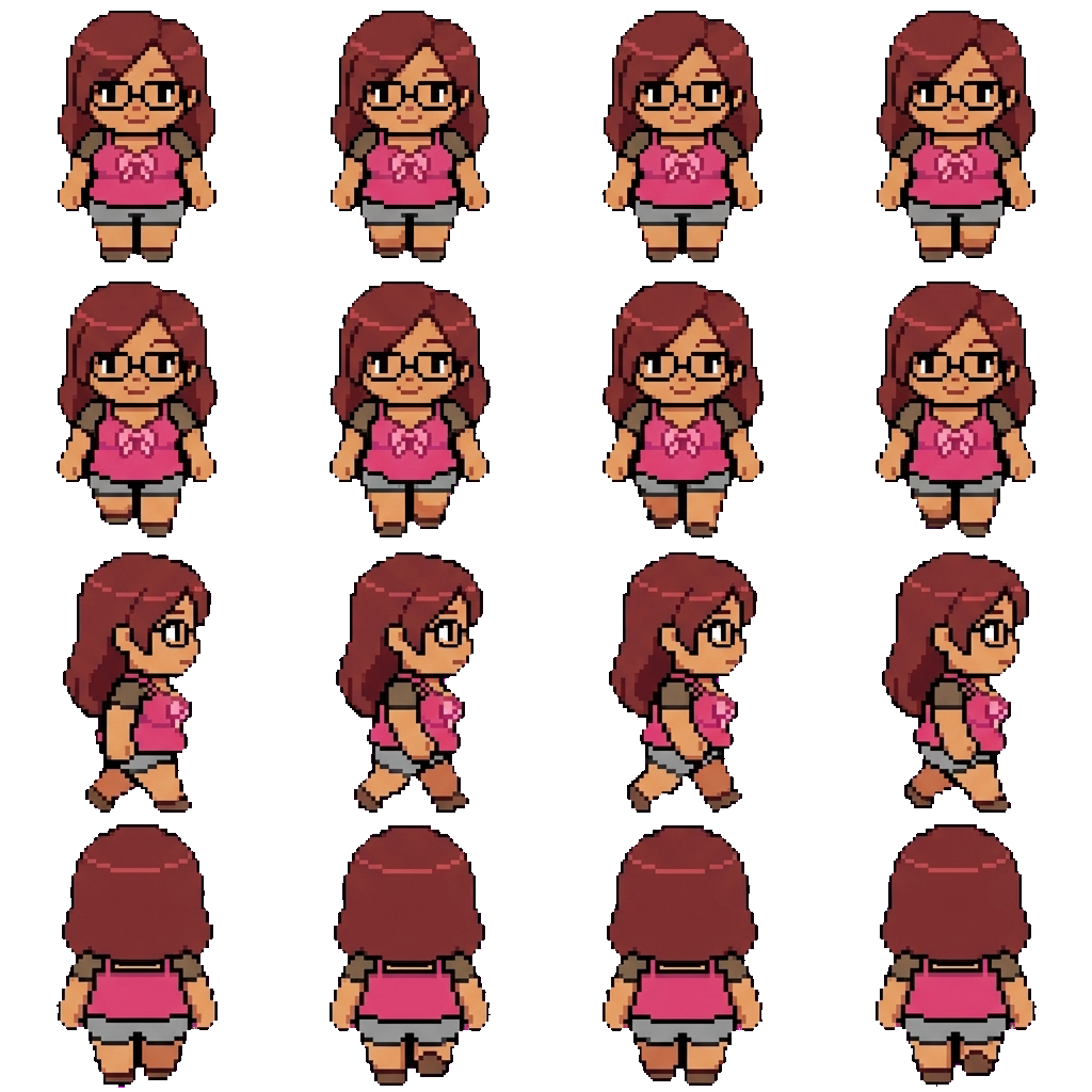 Ari movement sprite