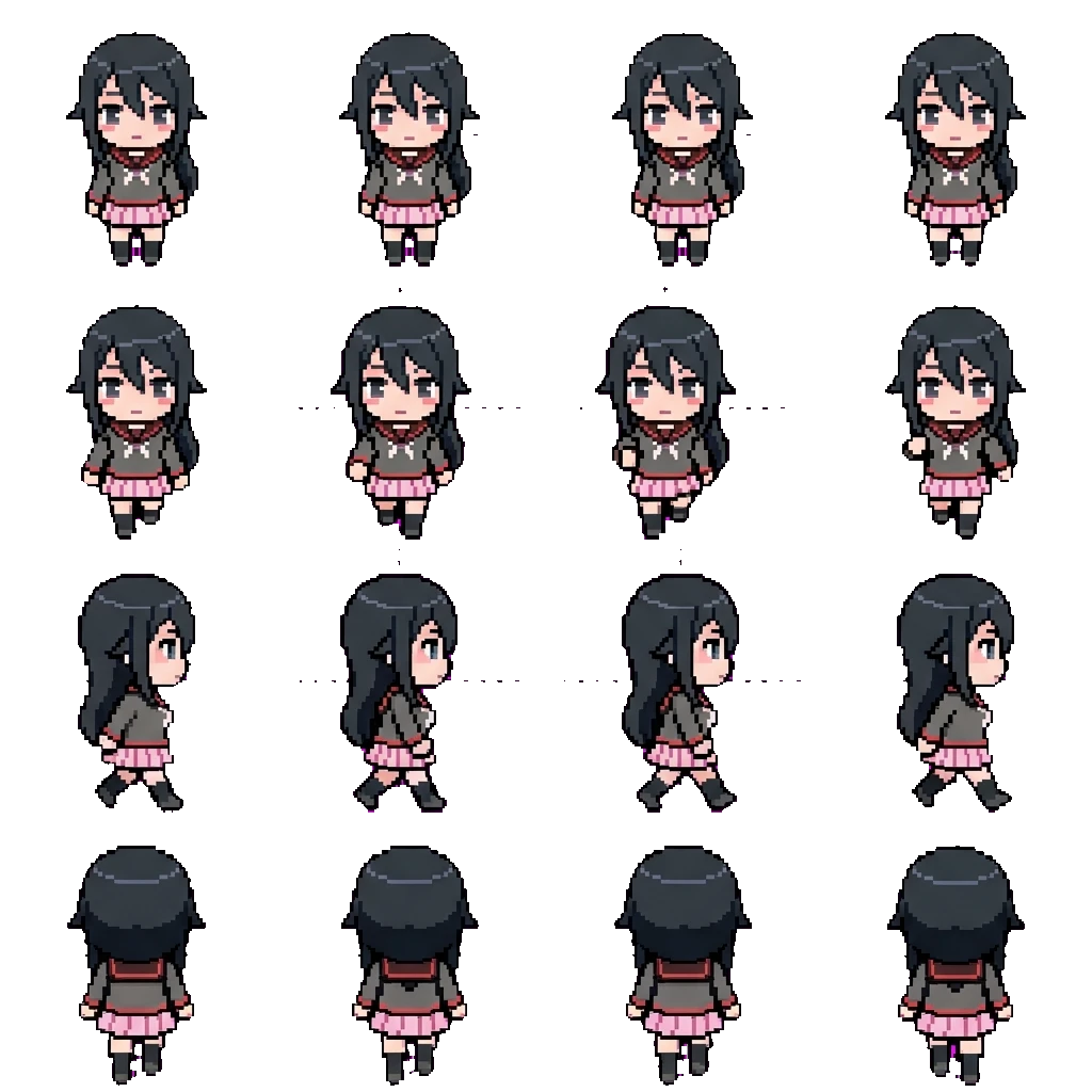 Ryoba movement sprite