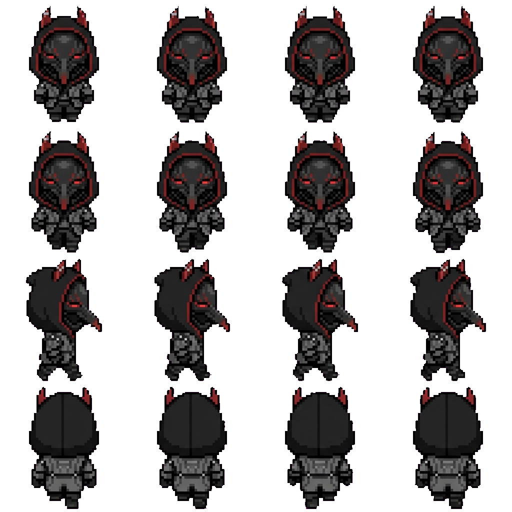 Luke movement sprite