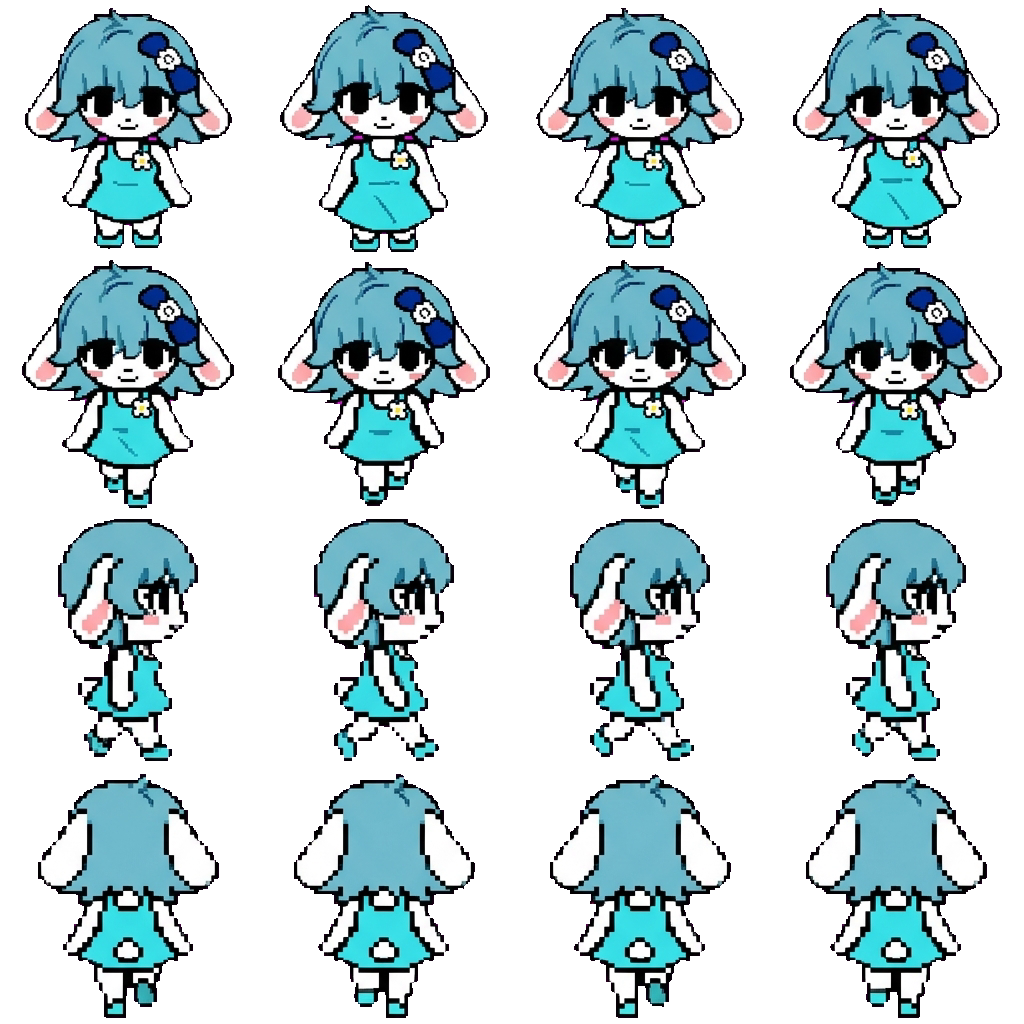 Susie movement sprite