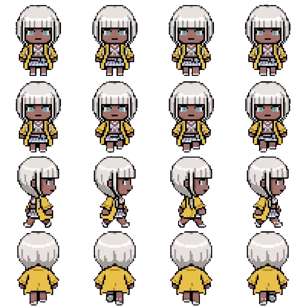 Angie movement sprite