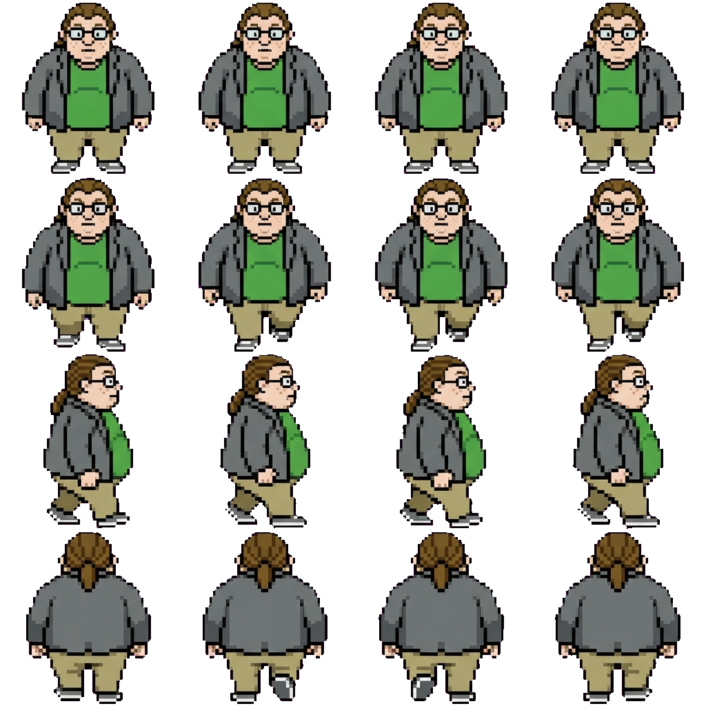 Josh movement sprite