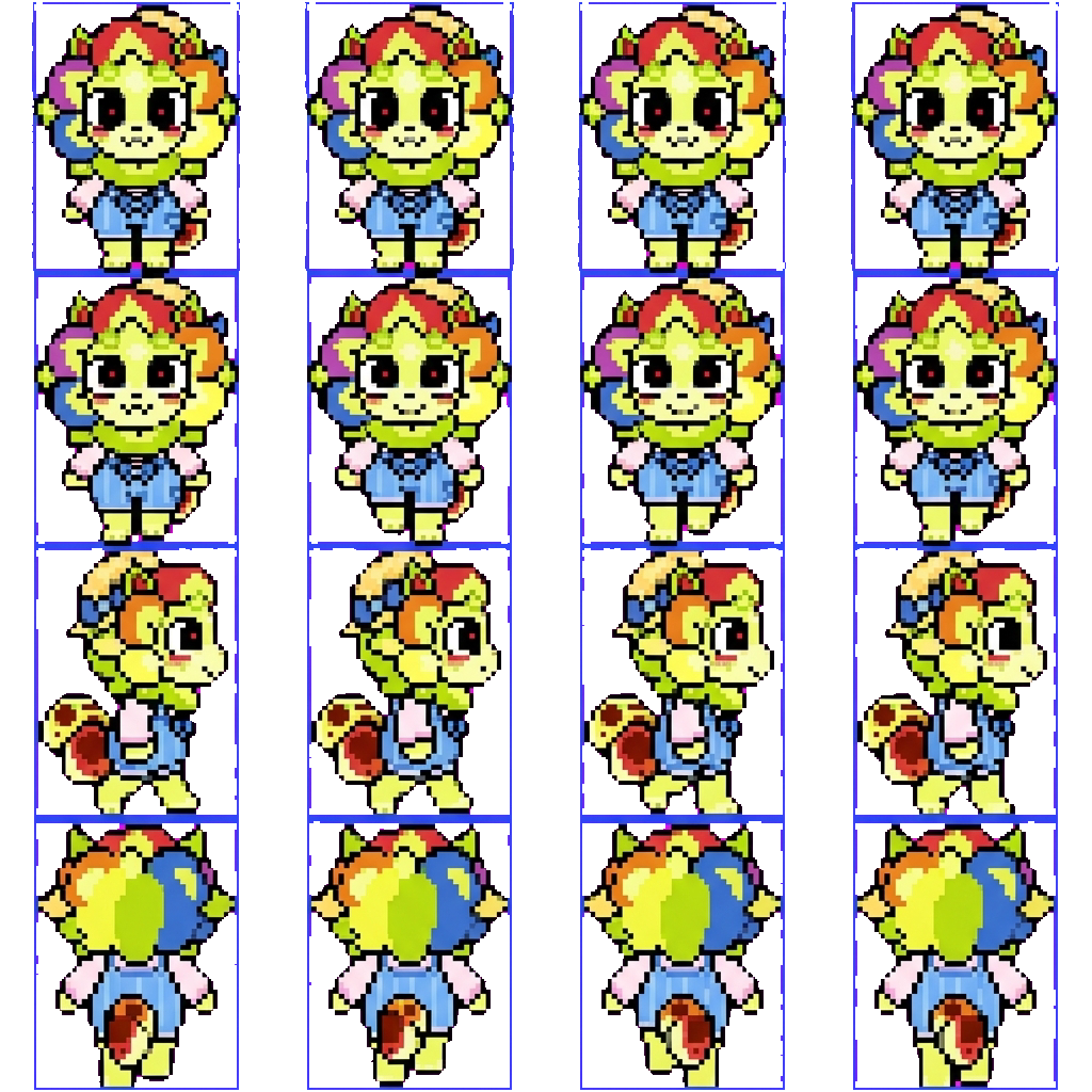 Dandy movement sprite