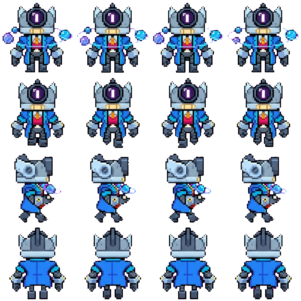 Cosmo movement sprite