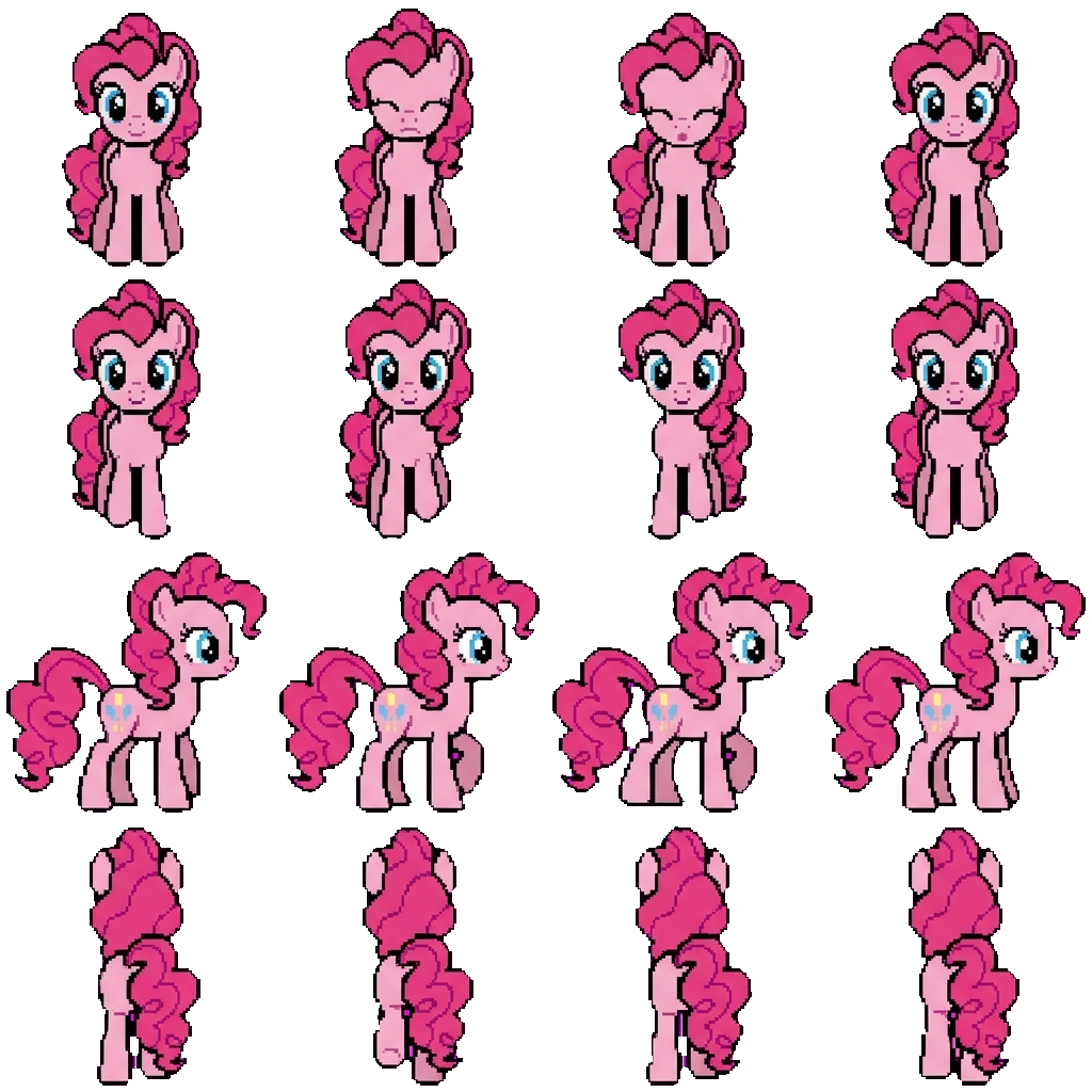 Pinkie Pie movement sprite