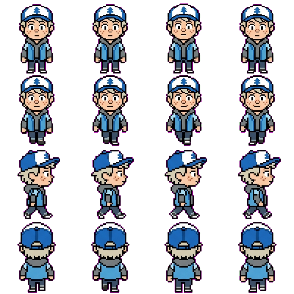 Gideon Pines movement sprite