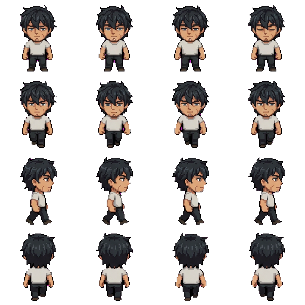 Cole Holloway movement sprite