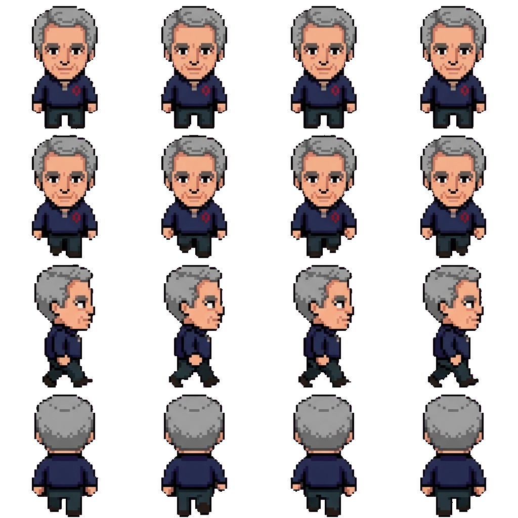 Jeffrey Epstein movement sprite