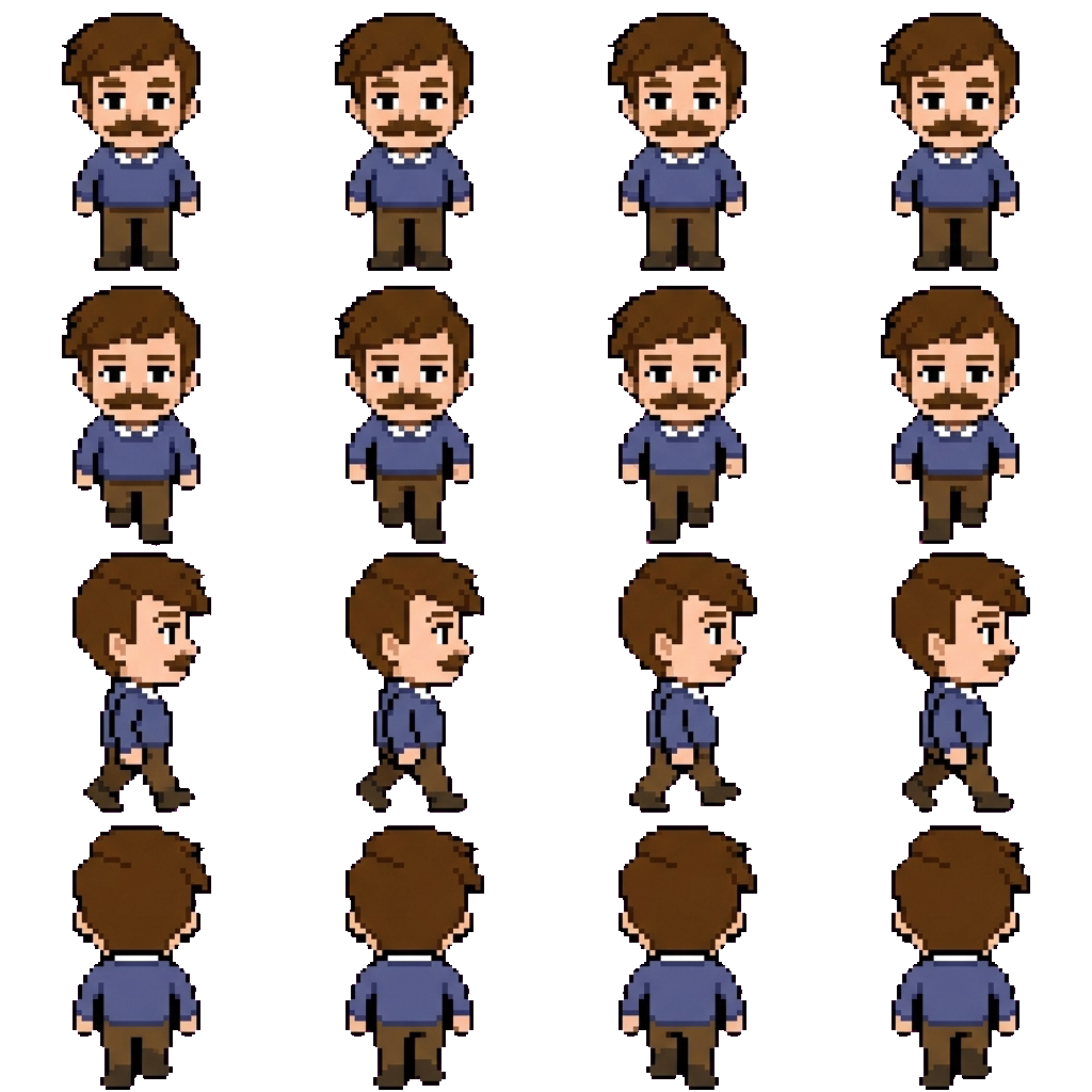 Nathan Freeling movement sprite