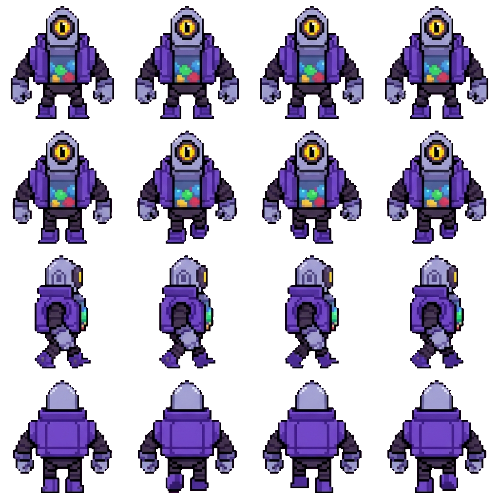Rico movement sprite