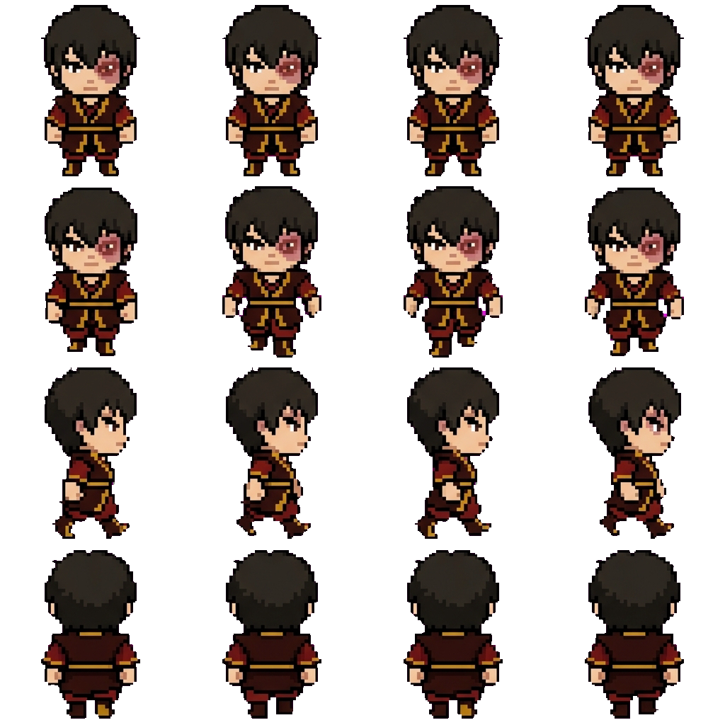 Zuko movement sprite