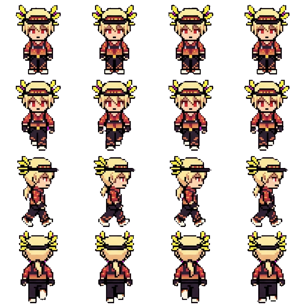 Elliot movement sprite
