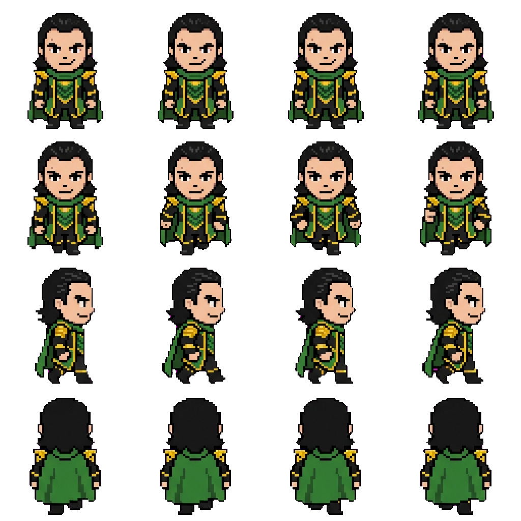 Loki movement sprite