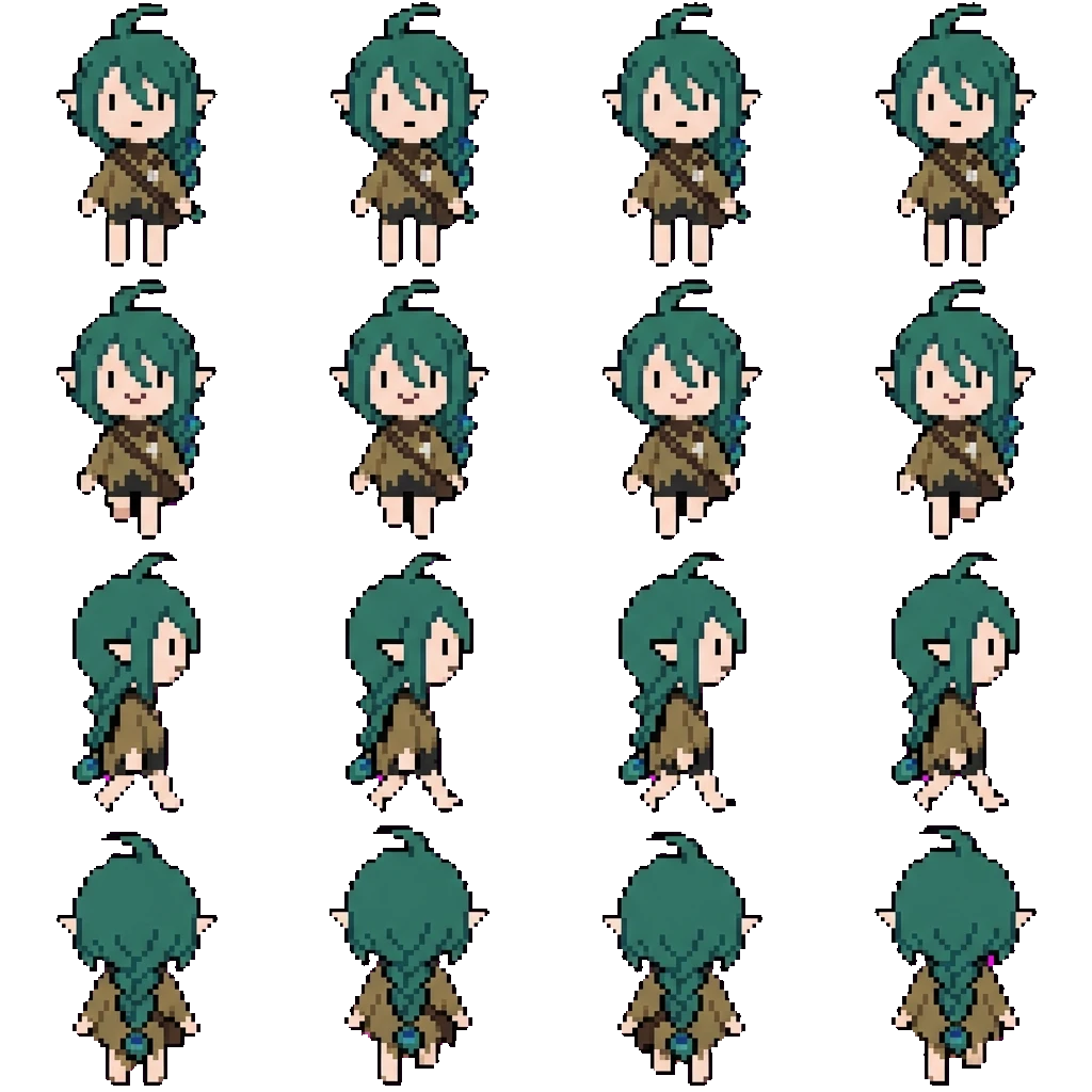 Сильва Веспера. movement sprite