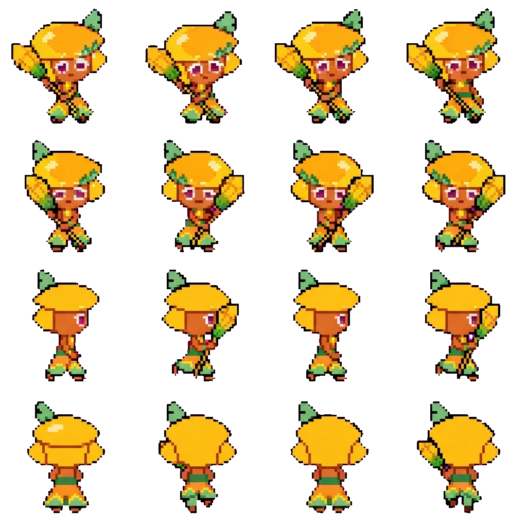 Mango Cookie movement sprite